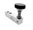 White 0.05 To 10t Silo Load Cells , Single Ended Shear Beam Load Cell For Floor Scale