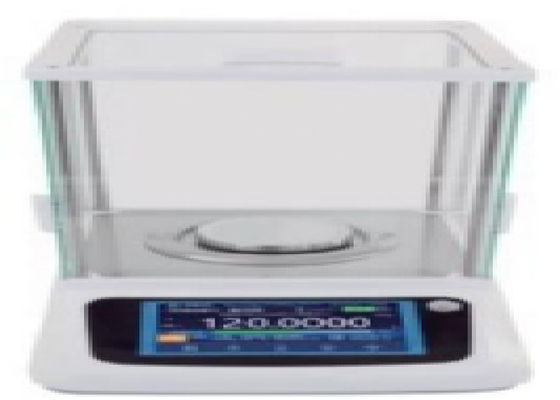 ND 300g 0.1mg accuracy white Electromagnetic Balance cover optional RS485 Support Internal Automatic Calibration With Pan Size Φ80mm