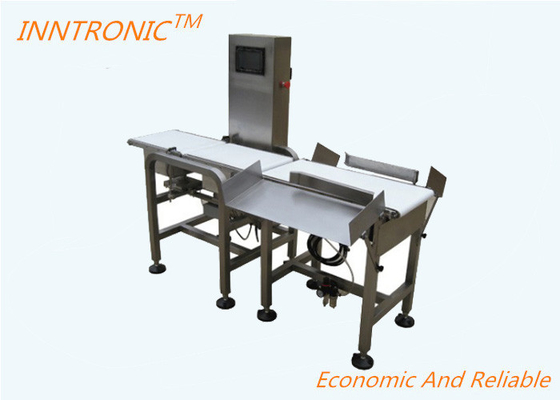 High Speed AC220/50HZ 25kg IP65 Check Weigher Machine Accuracy 0.3kg Level + 0.5%F.S