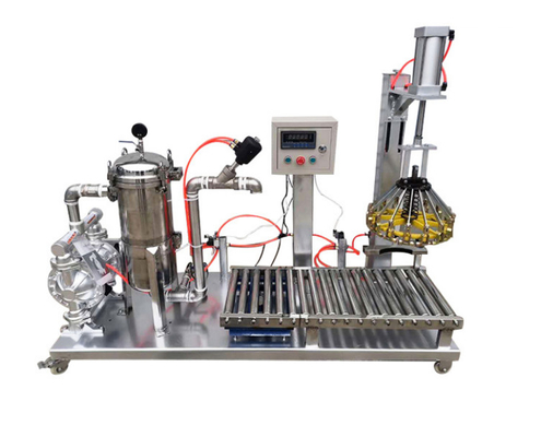 50KG 1G Roller 500ml Weighing And Packing Filling Machine for automatic filling 0.05(%)