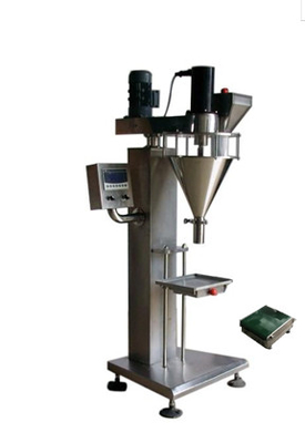 3000g 0.1g Powder Filling Machine for milk powder Store up to 10 recipes with conveying belt
