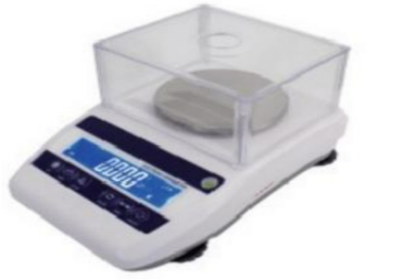 5kg 165x165mm ND Series White Electronic Balance cover optional For Food Paper Weight Analise Support RS232 Interface