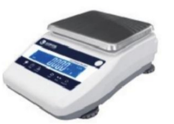5kg 165x165mm ND Series White Electronic Balance cover optional For Food Paper Weight Analise Support RS232 Interface