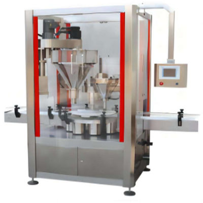 MY-GZX-FJ good quality automatic Powder Filling Machine Production Line For Coffee Powder 15-45 Cans/minute 8-13KW