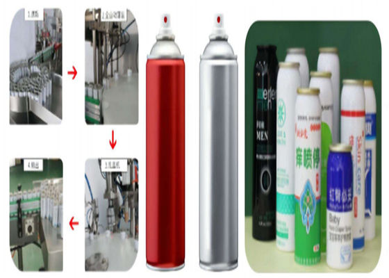 MY-GZJ-QWJ Aerosol Filling Production Line Gas Filling machine 20-30 Bottles/minute ± 1%