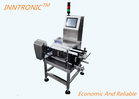 Online Check Weigher machine INCW-300 5g-3600g 0.5g 80p/min For Weight Check With LED Touch Screen for food